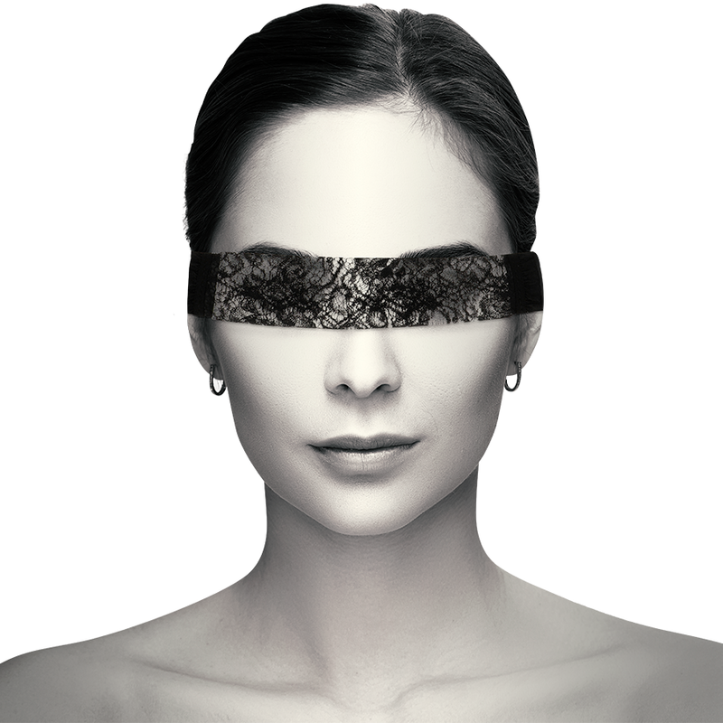 COQUETTE CHIC DESIRE - ANTIFAZ ENCAJE NEGRO CINTA - Imagen 6