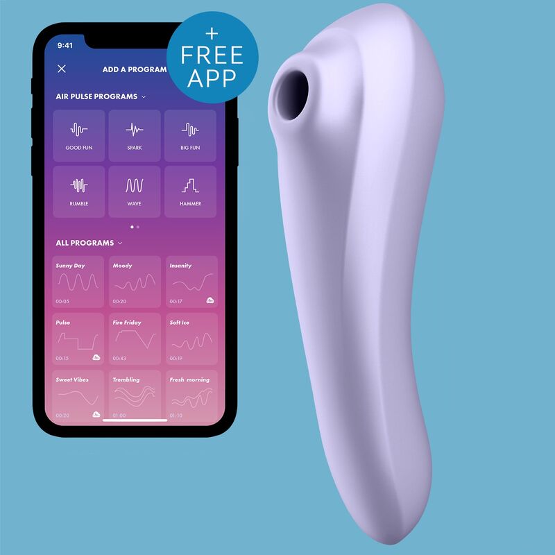 SATISFYER - DUAL PLEASURE AIR PULSE VIOLETA - Imagen 3
