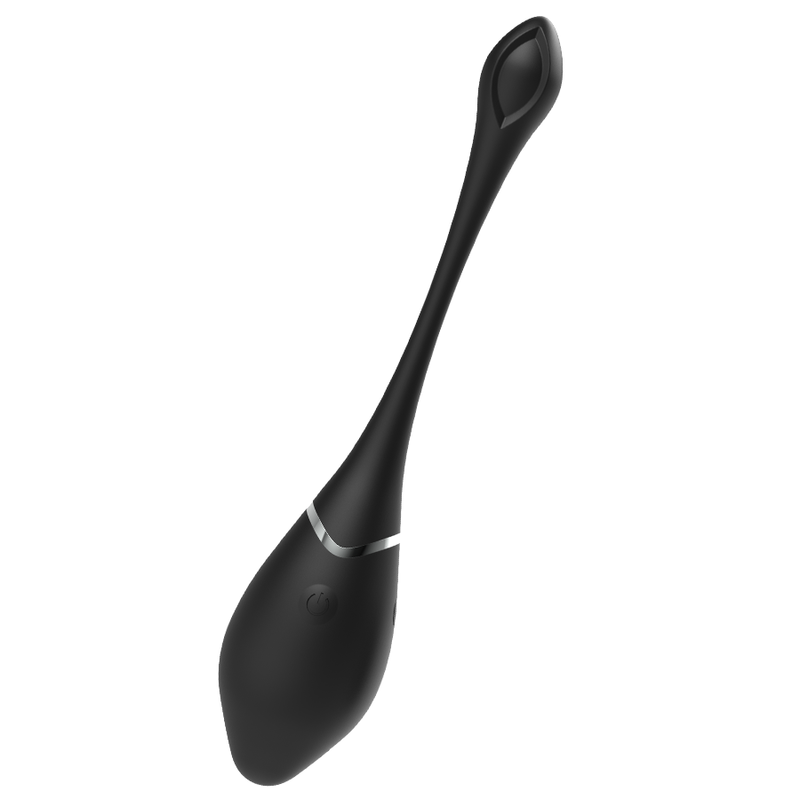 BLACK&SILVER - JENELL HUEVO VIBRADOR RECARGABLE - Imagen 5