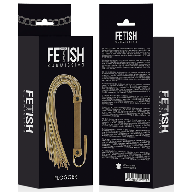FETISH SUBMISSIVE ORIGEN - LÁTIGO CUERO VEGANO - Imagen 6