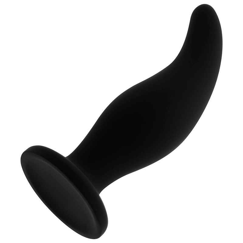 OHMAMA - PLUG ANAL SILICONA CURVADO PUNTO P 12 CM - Imagen 3