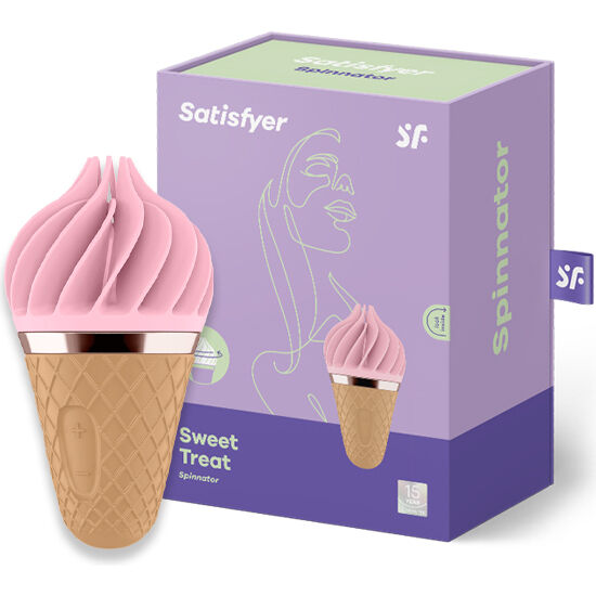 SATISFYER - SWEET TREAT SPINNATOR NEGRO - Imagen 3