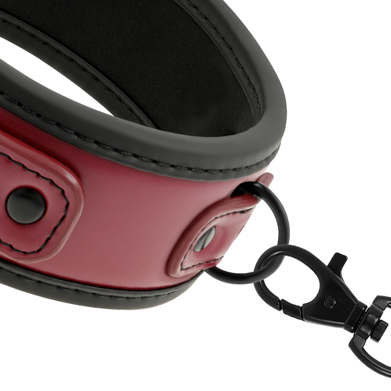 FETISH SUBMISSIVE DARK ROOM - COLLAR CON CADENA CON FORRO DE NEOPRENO - Imagen 10