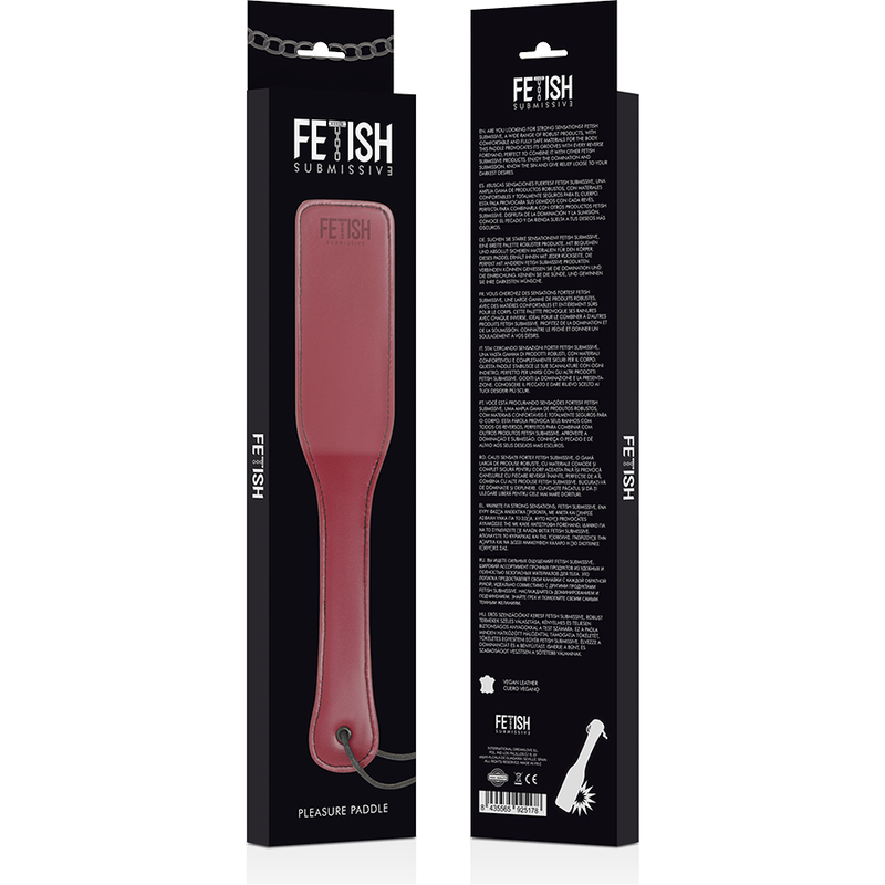 FETISH SUBMISSIVE DARK ROOM - FUSTA CUERO VEGANO - Imagen 2