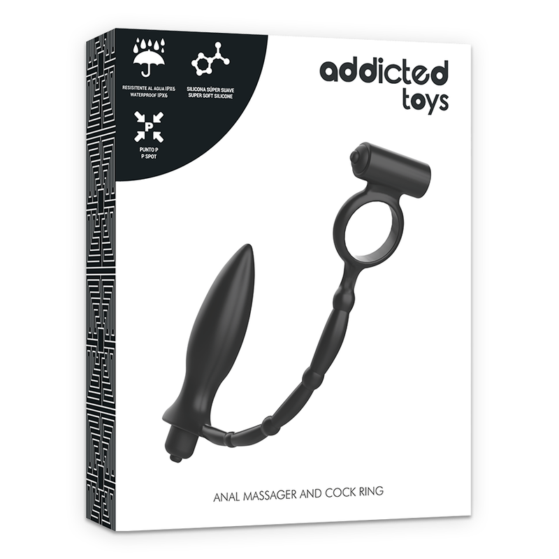 ADDICTED TOYS - PLUG ANAL CON ANILLO VIBRADOR - Imagen 7