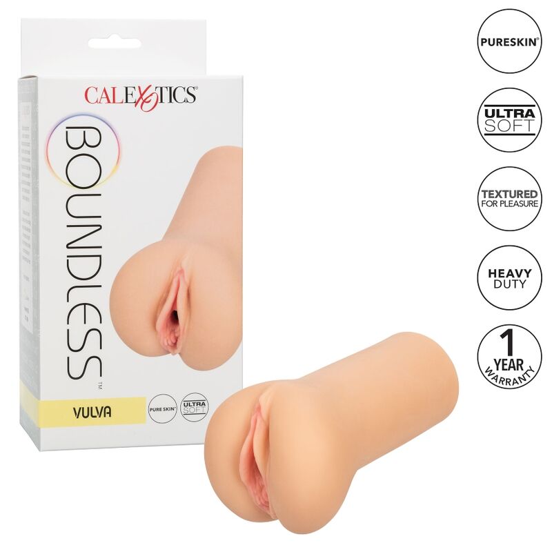 CALEXOTICS - BOUNDLESS VULVA MASTURBADOR TONO LIGHT - Imagen 6