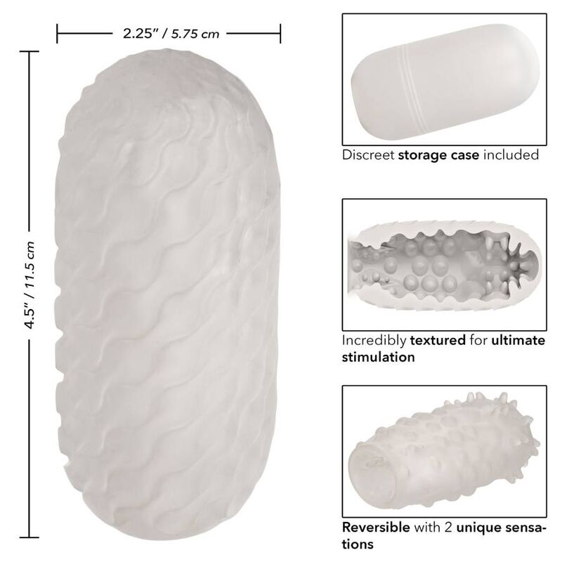 CALEXOTICS - REVERSIBLE NUBBY STROKER - Imagen 8
