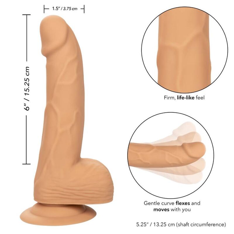 CALEXOTICS - SILICONE STUDS 15.24 CM SKIN - Imagen 10