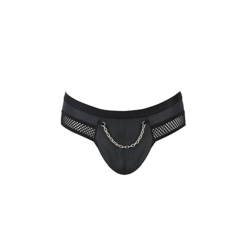 PASSION - 030 SLIP ABIERTO TOM NEGRO L/XL - Imagen 4