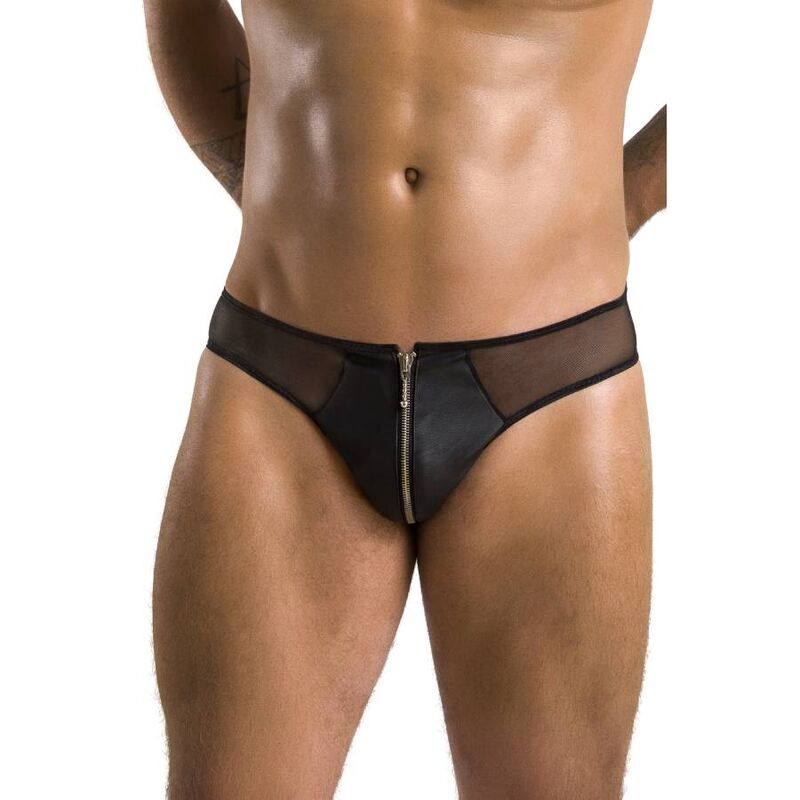 PASSION - 042 SLIP TIMMY NEGRO S/M - Imagen 4