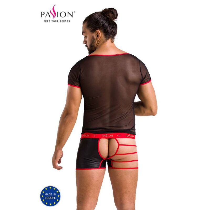 PASSION - 055 SET MARK NEGRO S/M - Imagen 6