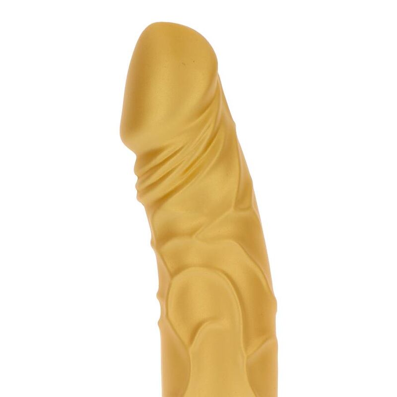 GET REAL - GOLD DICKER ORIGINAL VIBRADOR DORADO - Imagen 3