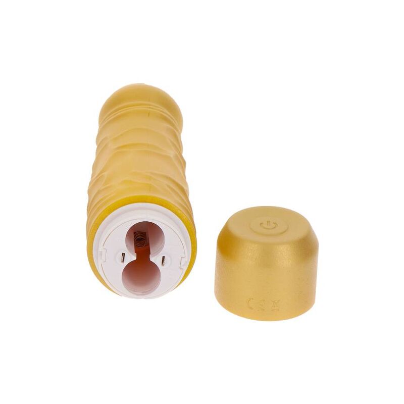GET REAL - GOLD DICKER ORIGINAL VIBRADOR DORADO - Imagen 8