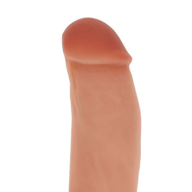 GET REAL - DILDO SILICONA 18 CM CON TESTÍCULOS NATURAL - Imagen 4