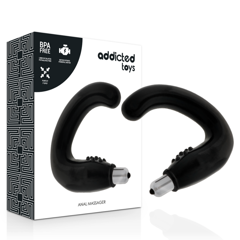 ADDICTED TOYS - ANAL MASSAGER NEGRO - Imagen 4
