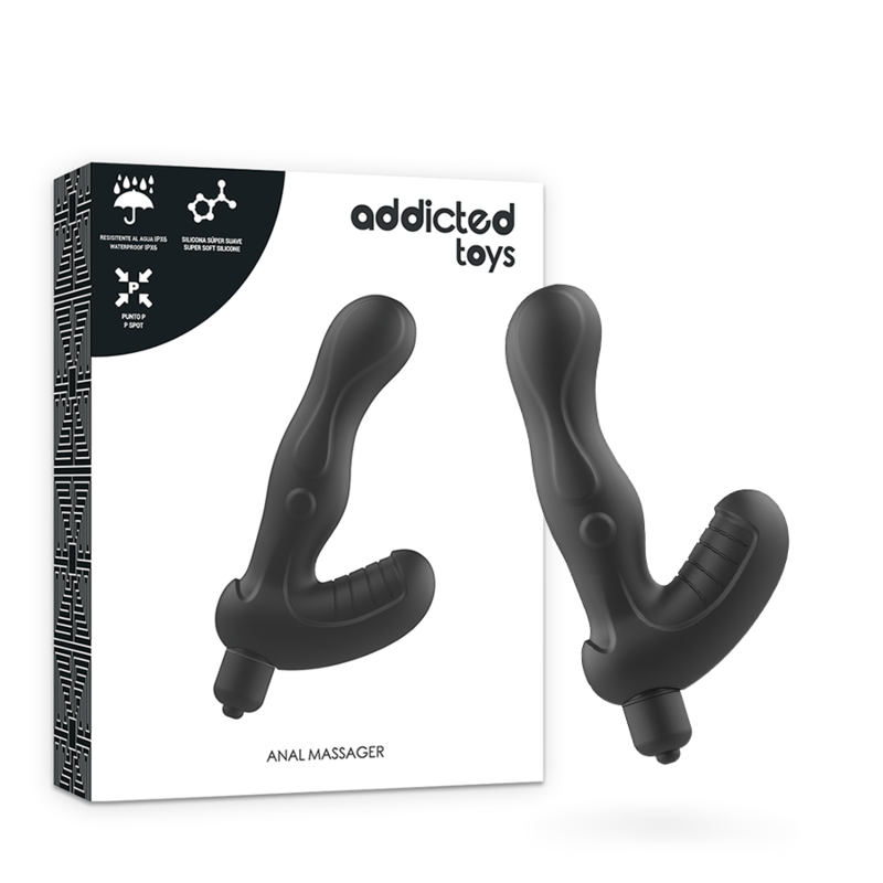 ADDICTED TOYS - ESTIMULADOR ANAL PROSTATA SILICONA P-SPOT VIBE - Imagen 5