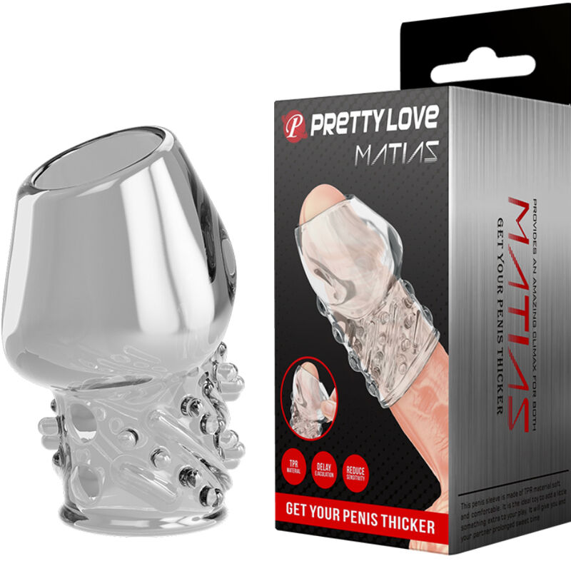 PRETTY LOVE - MATIAS ENGROSADOR PENE TRANSPARENTE - Imagen 9