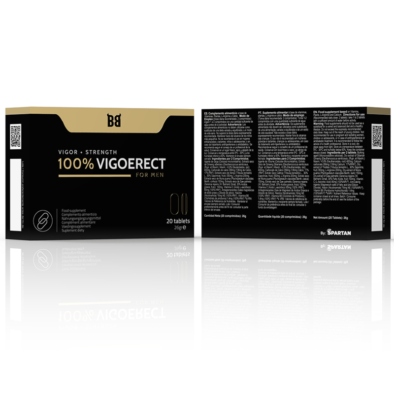 BLACK BULL - 100% VIGOERECT POTENCIADOR PARA HOMBRE 20 CÁPSULAS - Imagen 3