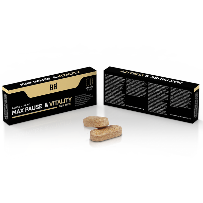 BLACK BULL - MAX PAUSE & VITALITY RETARDANTE PARA HOMBRE 4 CÁPSULAS - Imagen 3