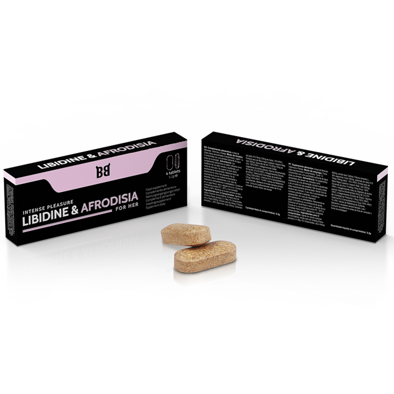 BLACK BULL - LIBIDINE & AFRODISIA PLACER INTENSO PARA MUJER 4 CÁPSULAS - Imagen 2