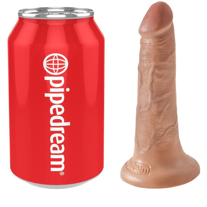 KING COCK - PENE REALÍSTICO 12 CM CARAMELO - Imagen 3