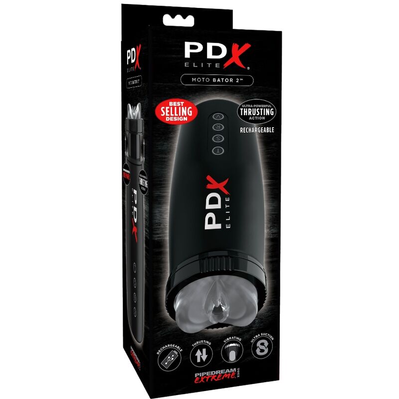 PDX ELITE - MASTURBADOR STROKER ULTRA-POWERFUL RECARGABLE - Imagen 2