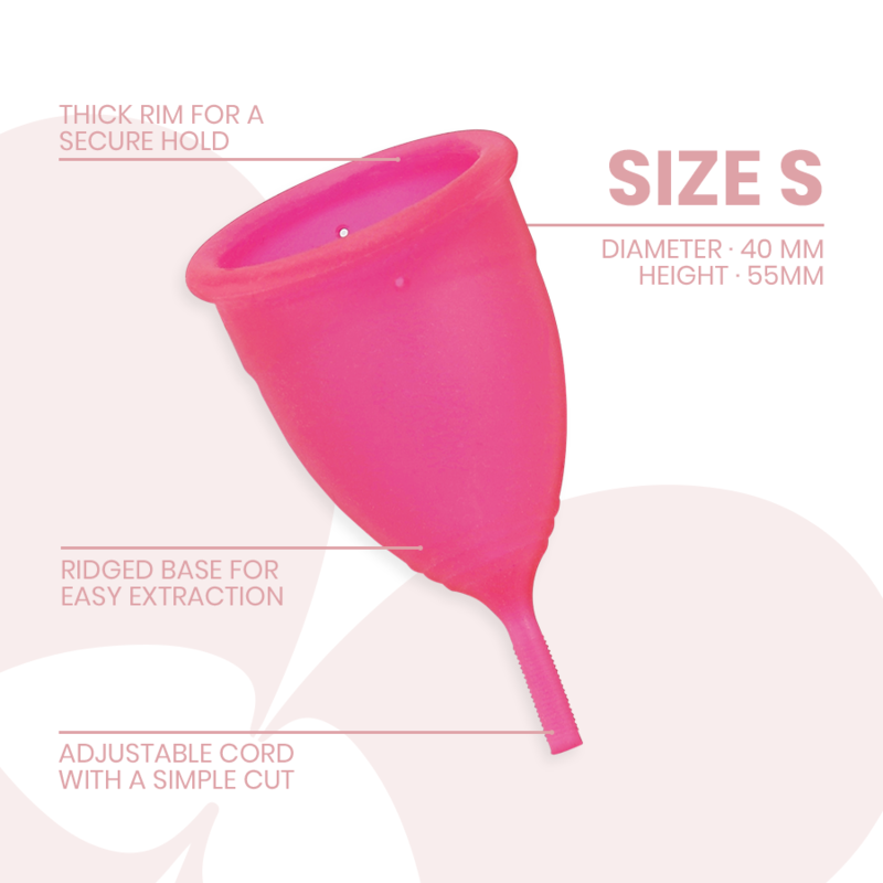 INTIMICHIC - COPA MENSTRUAL SILICONA MEDICA - TALLA S - Imagen 6