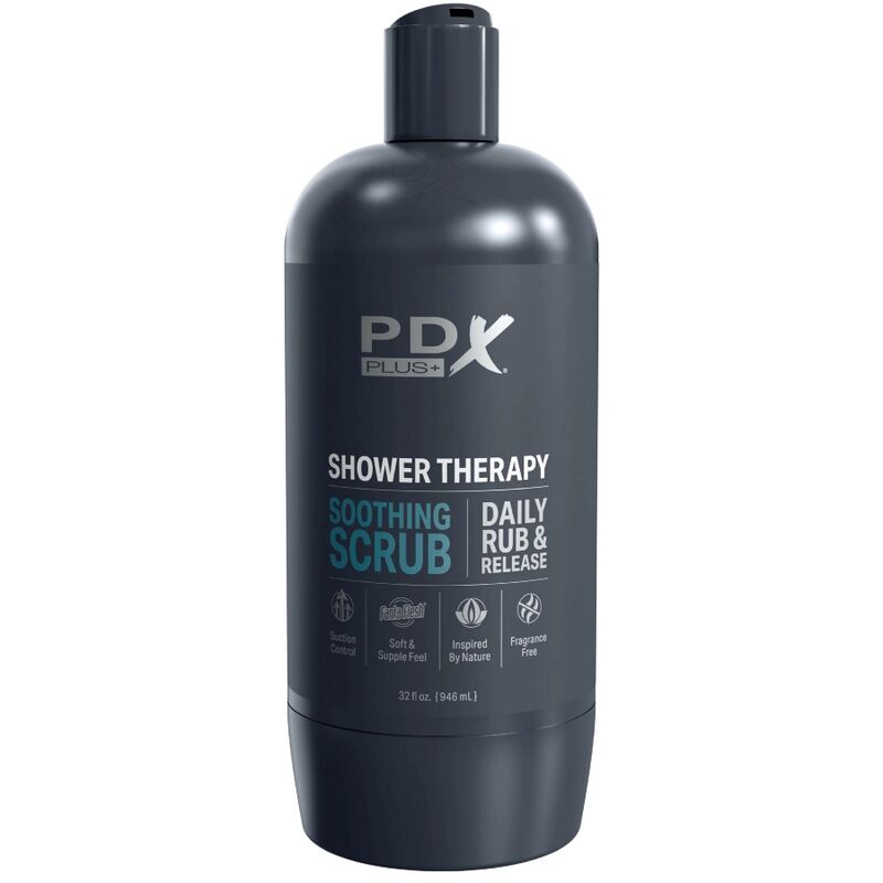 PDX PLUS - MASTURBADOR STROKER DISEÑO DISCRETO DE BOTE CHAMPU SOOTHING SCRUB - Imagen 2