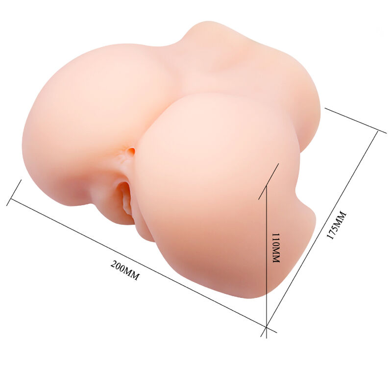 CRAZY BULL - VAGINA Y ANO REALÍSTICOS DOBLE VIBRACIÓN - Imagen 3
