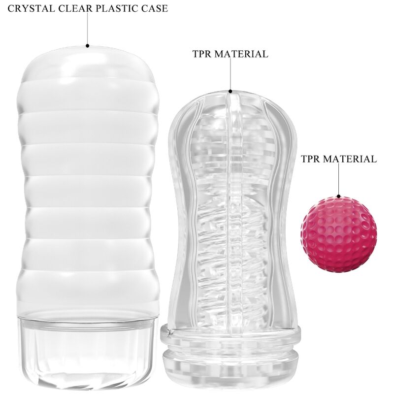 PRETTY LOVE - FUNDA MASTURBADORA ROSA - Imagen 9