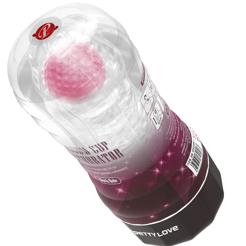 PRETTY LOVE - FUNDA MASTURBADORA ROSA - Imagen 6