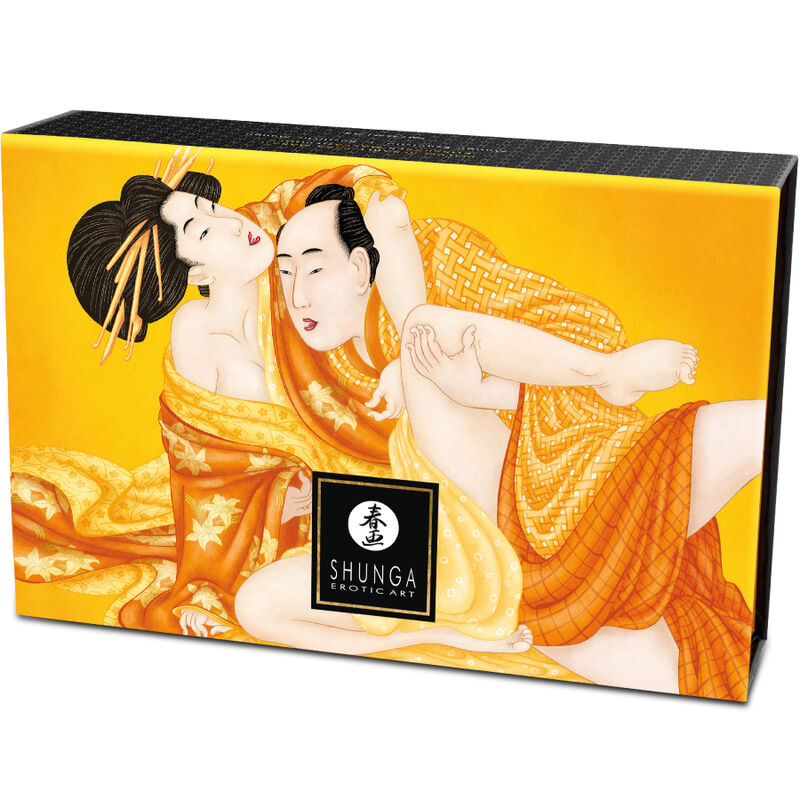 SHUNGA - KIT POLVOS DE MASAJE COMESTIBLE MANGO - Imagen 2