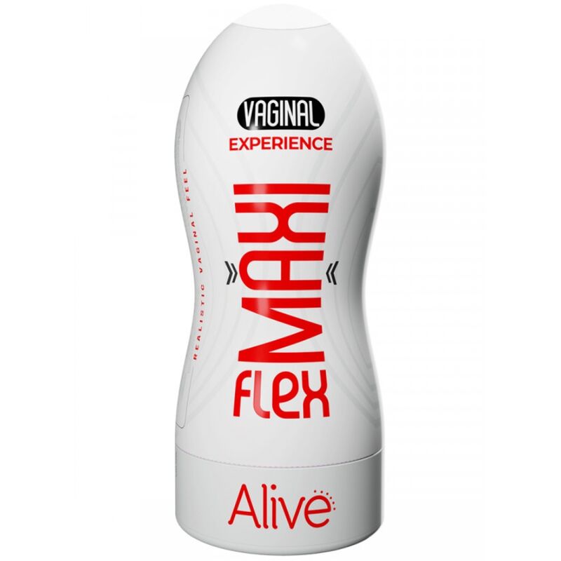 ALIVE - MAXI FLEX MASTURBADOR MASCULINO VAGINA TALLA L - Imagen 2