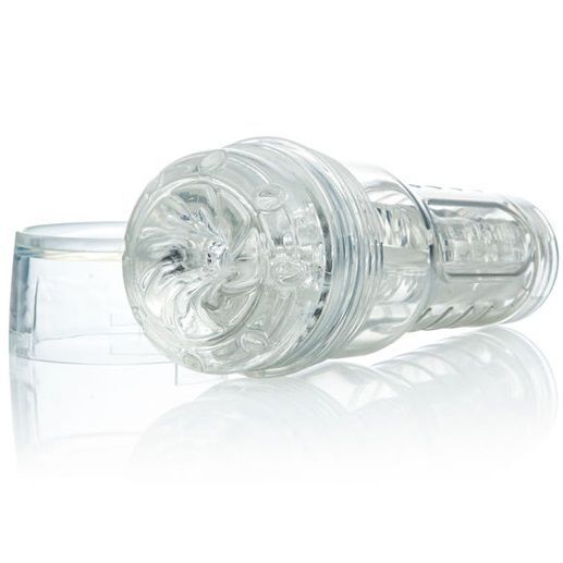 FLESHLIGHT - GO MASTURBADOR TORQUE ICE + UNIVERSAL LAUNCH + LUBRICANTE AQUA QUALITY 50 ML - Imagen 4