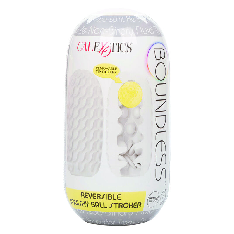 CALEXOTICS - BOUNDLESS STROKER BLANDO REVERSIBLE AMARILLO - Imagen 6