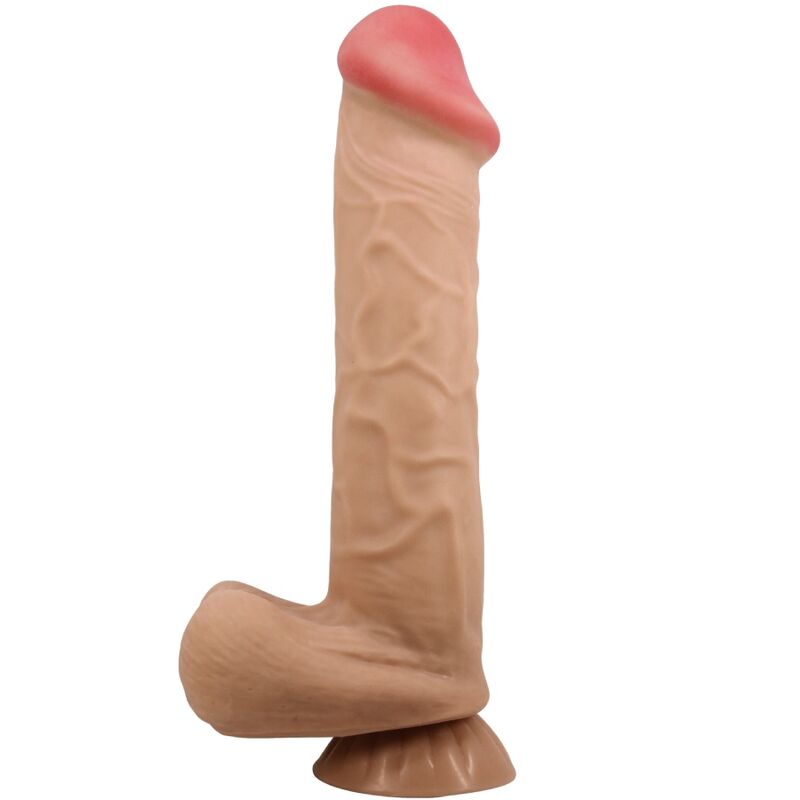 PRETTY LOVE - SLIDING SKIN SERIES DILDO REALÍSTICO CON VENTOSA PIEL DESLIZANTE 26 CM - Imagen 6