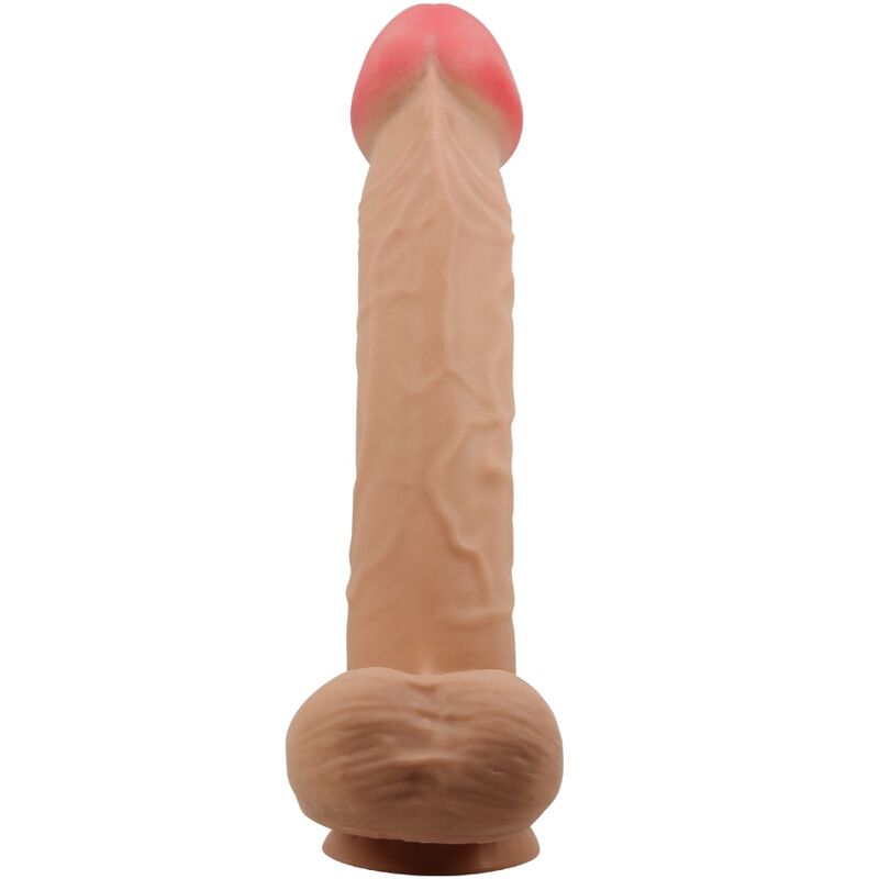 PRETTY LOVE - SLIDING SKIN SERIES DILDO REALÍSTICO CON VENTOSA PIEL DESLIZANTE 26 CM - Imagen 3