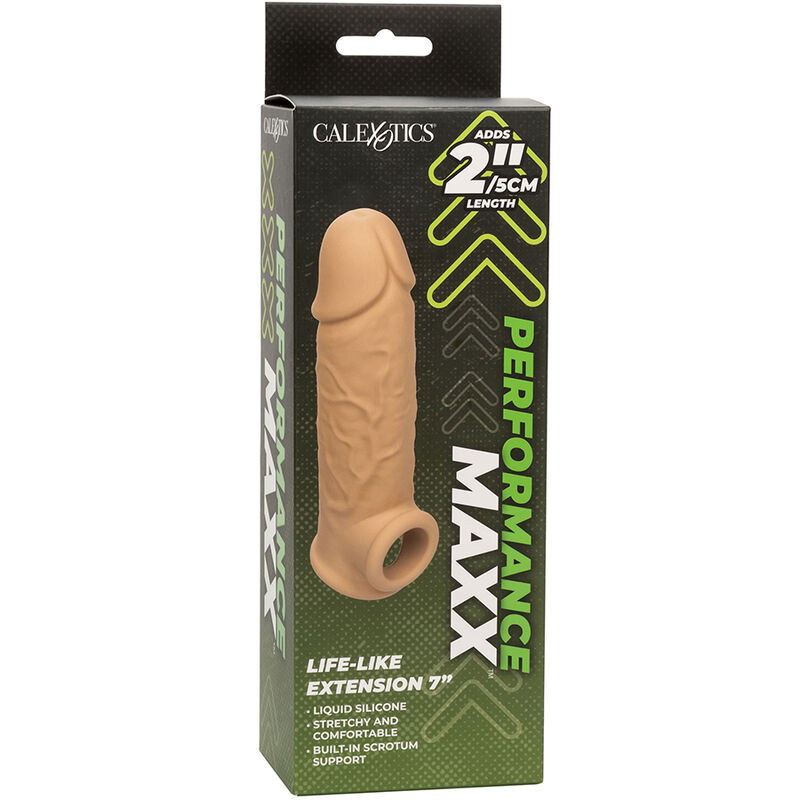 CALEXOTICS - PERFORMANCE MAXX EXTENSIÓN REALISTA 7 PIEL CLARO - Imagen 8