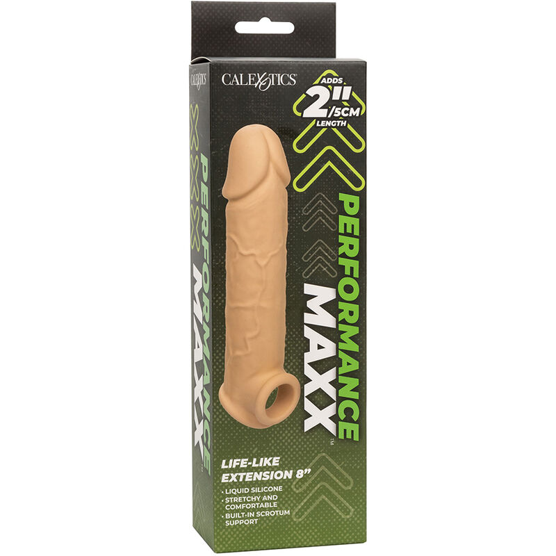 CALEXOTICS - PERFORMANCE MAXX EXTENSIÓN REALISTA 8 PIEL CLARO - Imagen 7