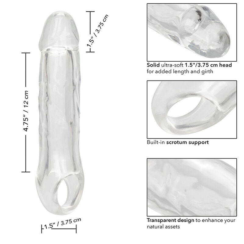 CALEXOTICS - PERFORMANCE MAXX EXTENSIÓN CLARA 6,5 TRANSPARENTE - Imagen 6
