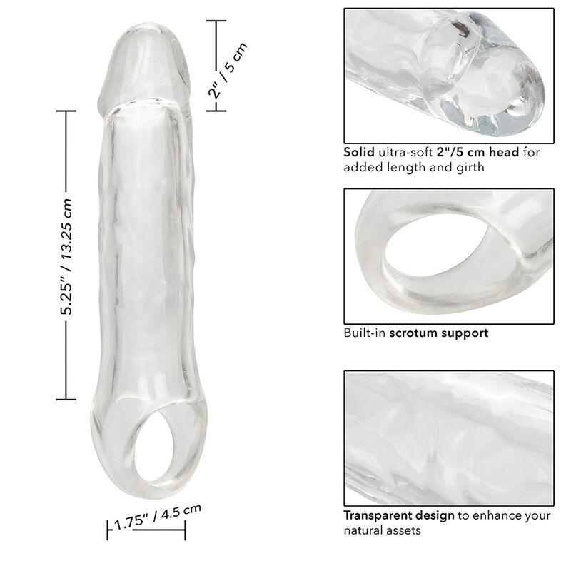 CALEXOTICS - PERFORMANCE MAXX EXTENSIÓN CLARA 7,5 TRANSPARENTE - Imagen 6
