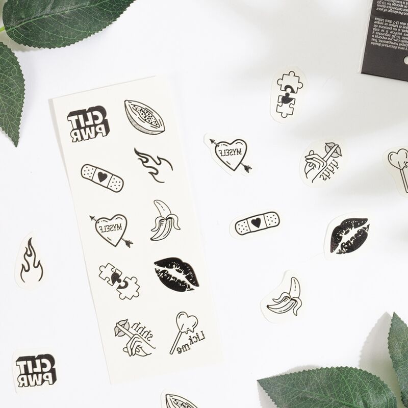 SECRET PLAY - SET DE 10 TATTOOS TEMPORALES CANDY COLLECTION - Imagen 2