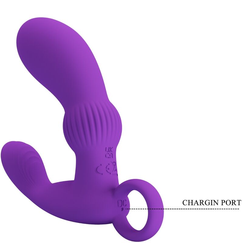 PRETTY LOVE - CAYLA MASAJEADOR VIBRADOR ANAL LILA - Imagen 7