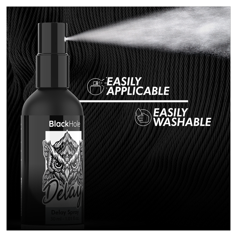 BLACK HOLE - SPRAY RETARDANTE STUDY FORTE 30 ML - Imagen 3