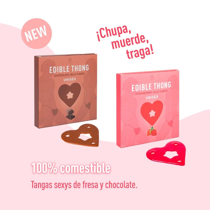 SECRET PLAY - TANGA GOMINOLA FRESA - Imagen 5