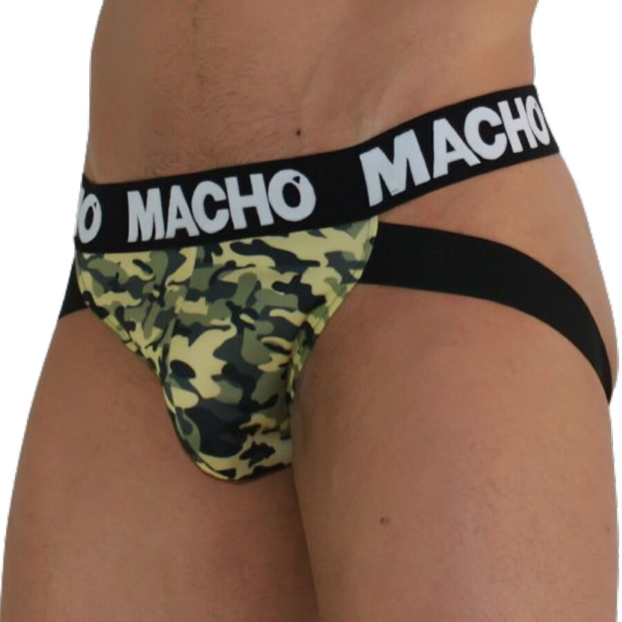 MACHO - MX28MV JOCK MILITAR VERDE S - Imagen 3