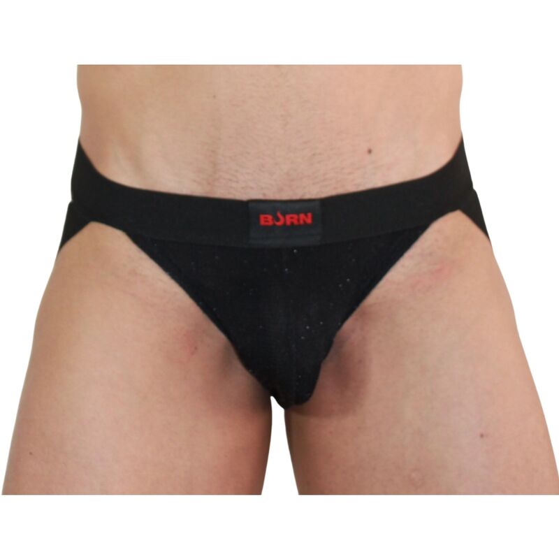 BURN - 003 JOCK BRILLANTE NEGRO S - Imagen 2