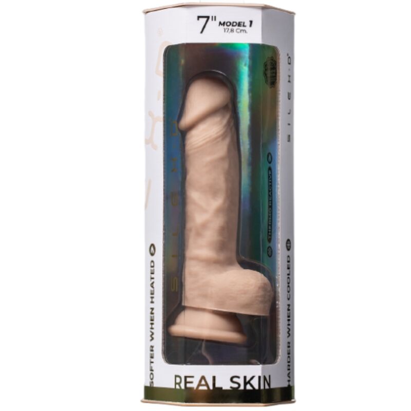 SILEXD - MODELO 1 REAL SKIN PENE REALÍSTICO TERMO REACTIVO 17.8 CM PREMIUM SILEXPAN NATURAL - Imagen 6