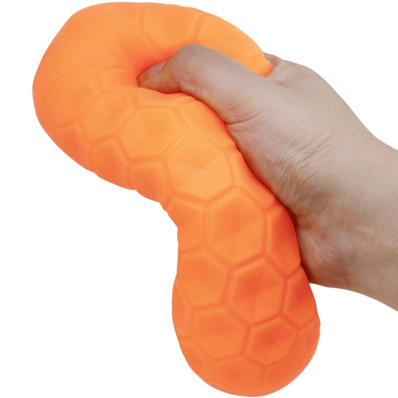 PRETTY LOVE - TWIN BALLS MASTURBADOR MASCULINO NARANJA - Imagen 3