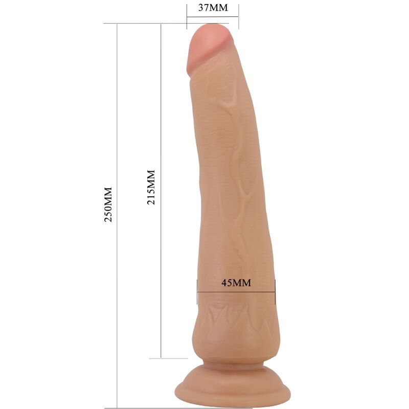 PRETTY LOVE - TIEMEYER DILDO REALÍSTICO 25 CM NATURAL - Imagen 2